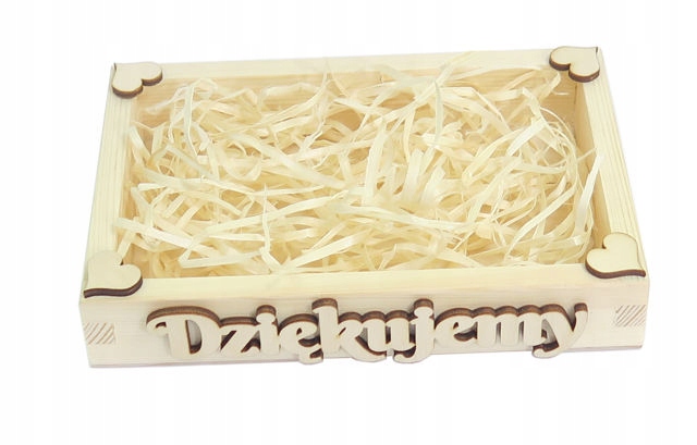 

Podstawka prezent Dziękujemy AB89 drewniana Rodzic