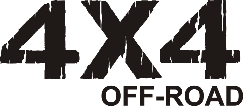 Naklejka 4x4 OFF ROAD quad samochód RÓŻNE KOLORY