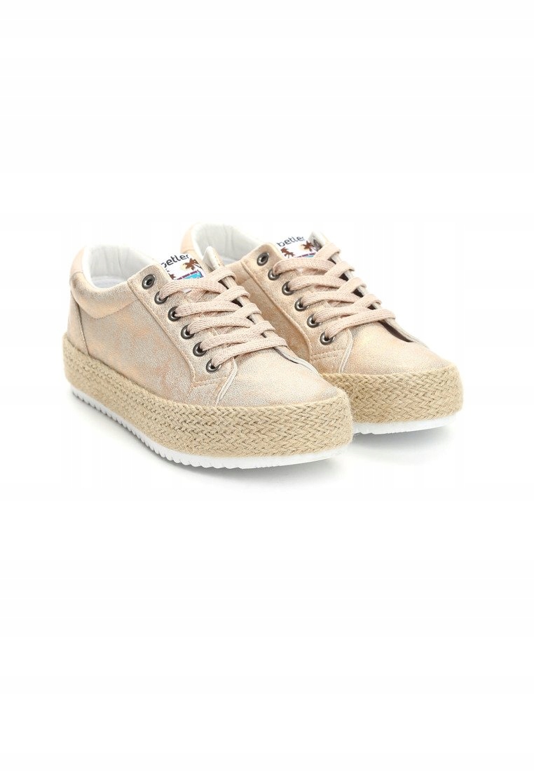 

Betler buty creepersy różowe eko skóra r38