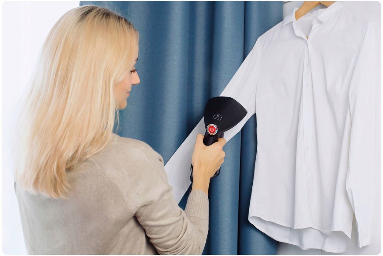 PAROWNICA DO UBRAŃ STEAMER HANDIG 1500W PARA 30g Marka ZEEGMA