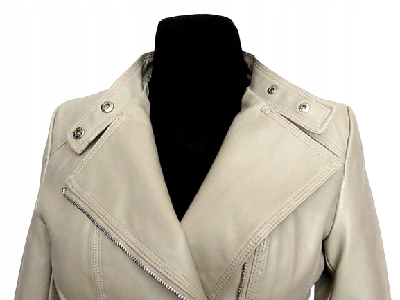 Новинка * куртка RAMONESKA Eco Leather S 36 бежевая * * Gender Women