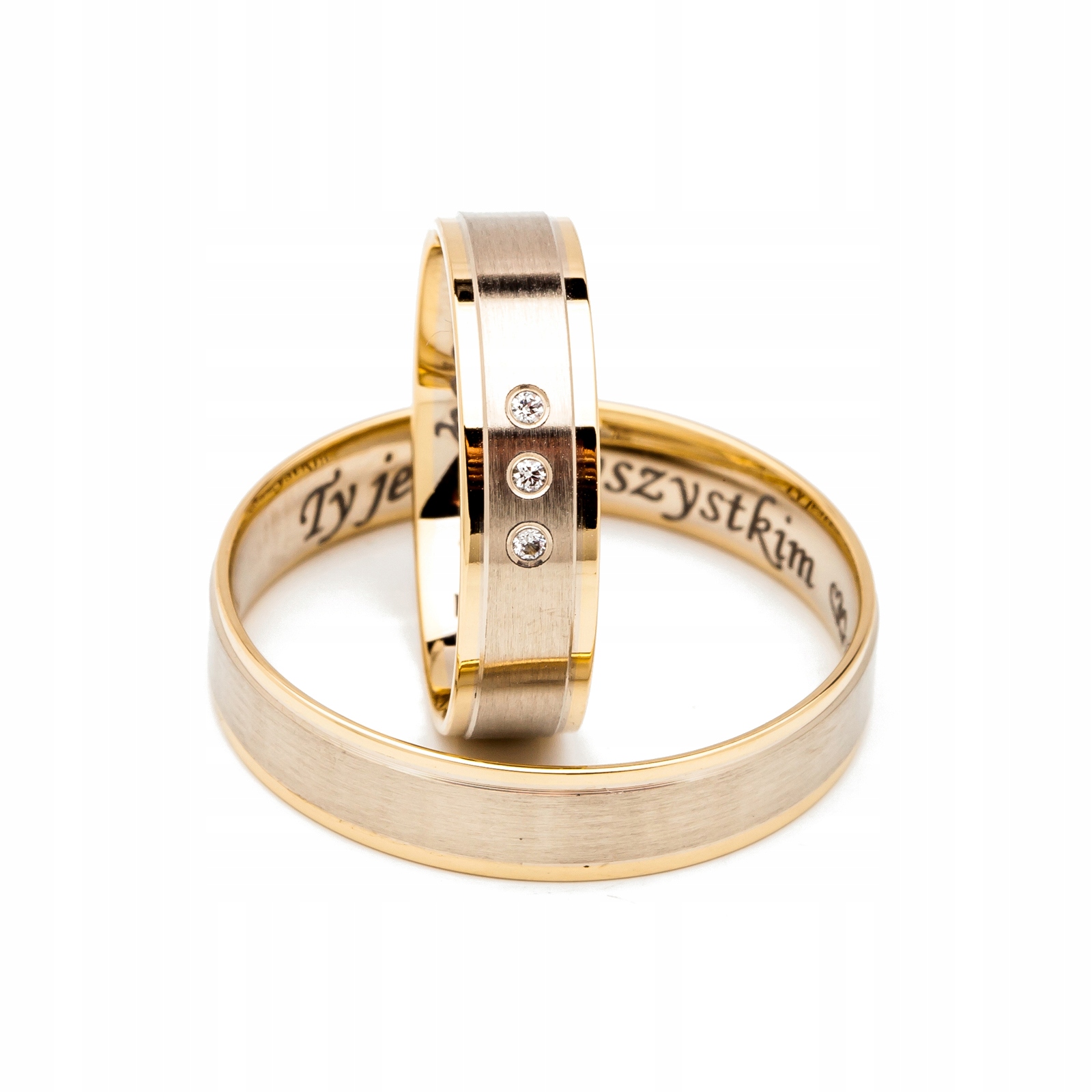 Zlaté Prsteny S Diamanty 1,50 mm OE-86E