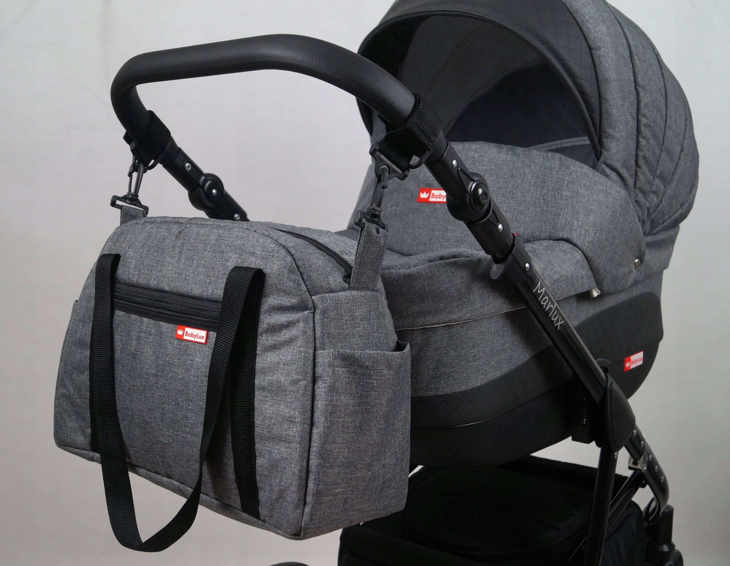 BabyLux TORBA dla MAMY CandyColorful do wózka N 81 Kolor różowy