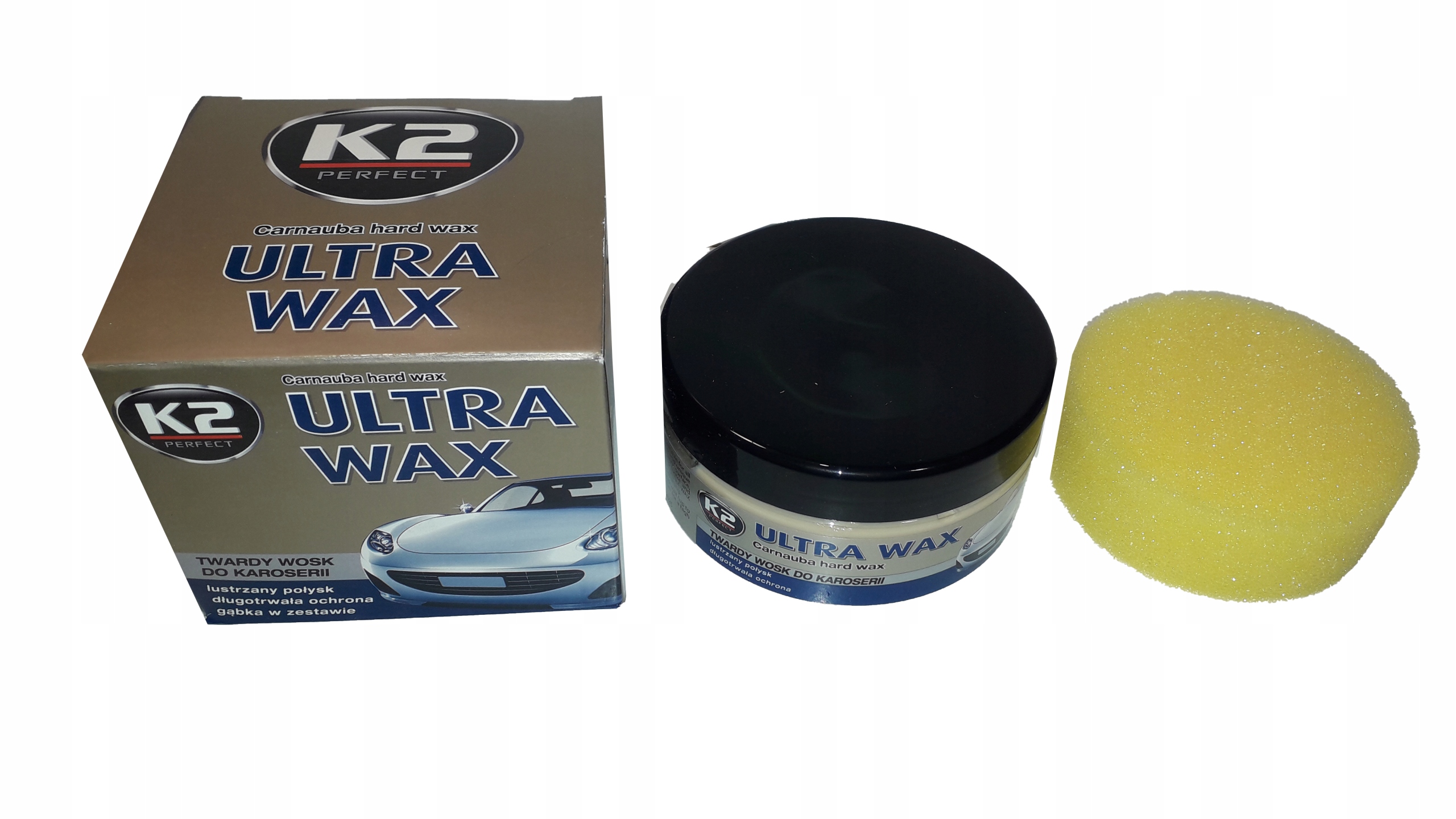 WOSK PASTA CARNAUBA +GABKA ULTRA WAX K2 300ML K073 za 16,06 zł z krakow