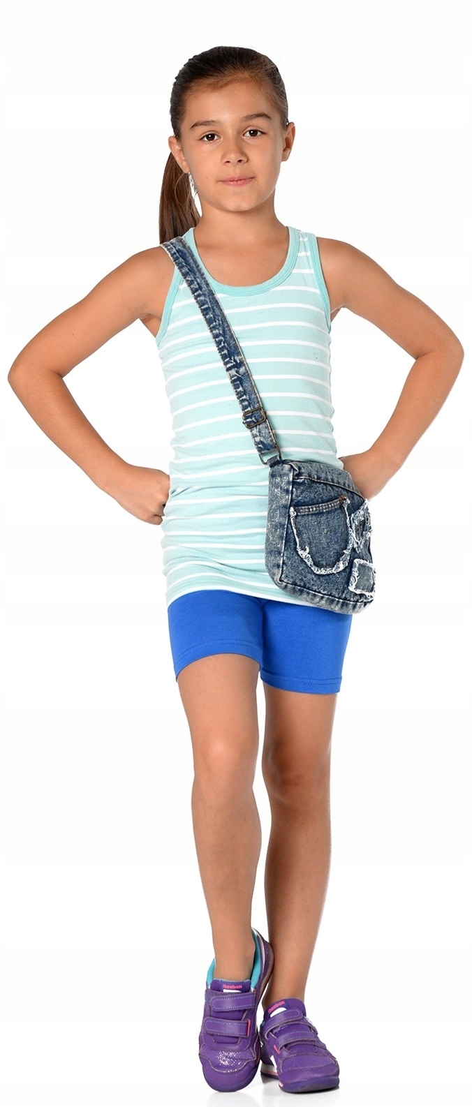

Legginsy Kolarki dziecięce mix kolorów 1/2 D3 152