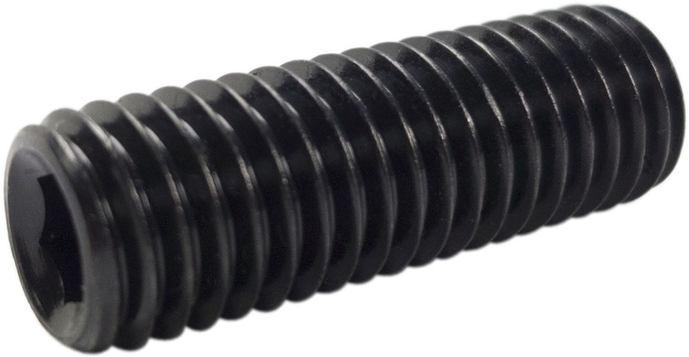 

M6x25 Wkręt dociskowy bez łba czarny Din 913 20szt