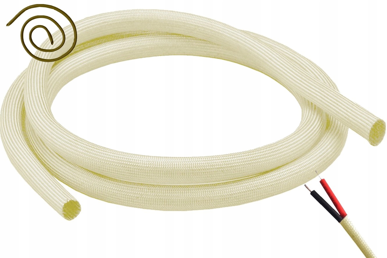 

Koszul.osłona Rurka Izolacja Włók.szkl Silikon 4mm