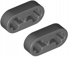 

4You Lego -Technic 41677 Lift 1X2 C. Szary (2szt)