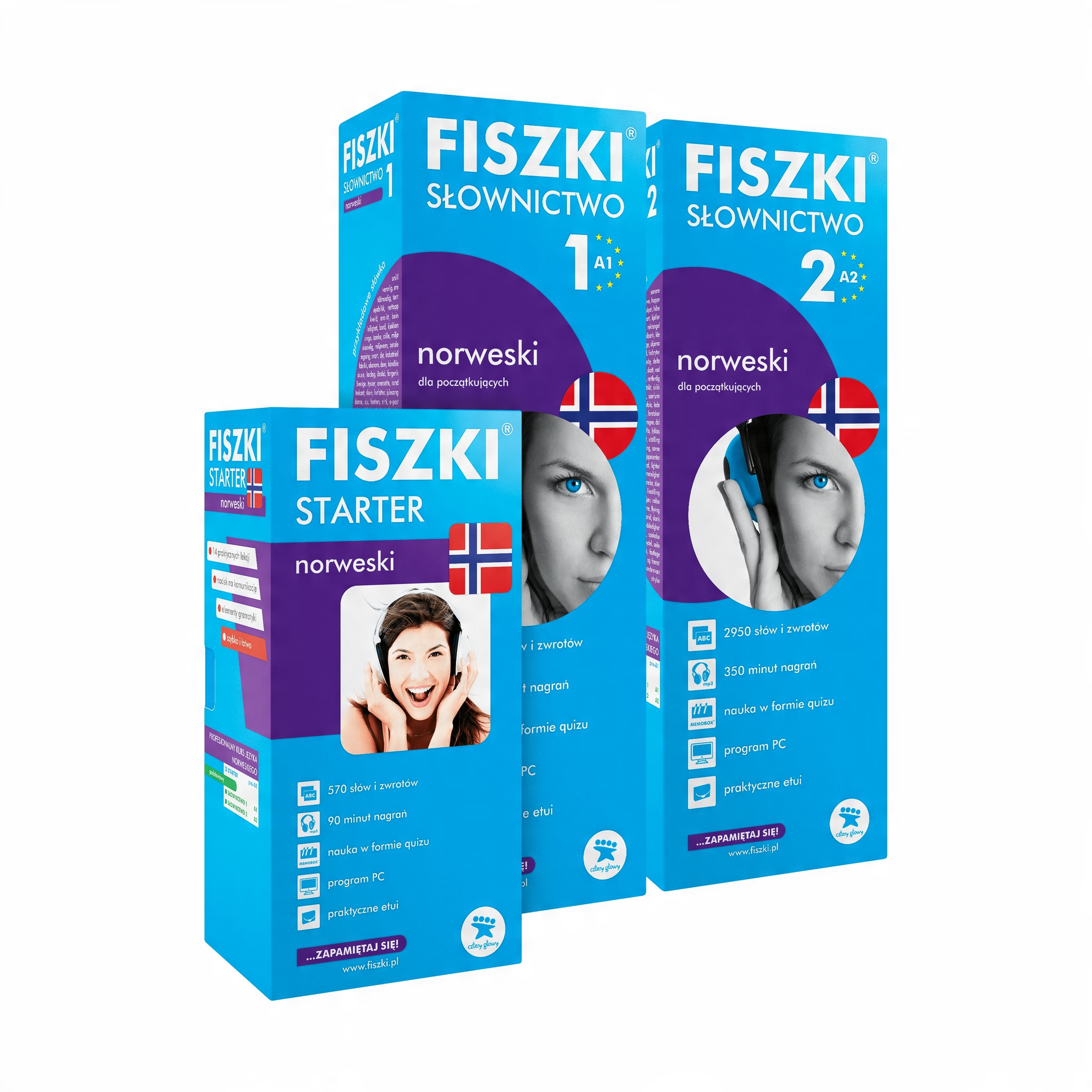 

Zestaw Fiszki Kurs Norweski dla początkujących