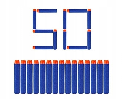 СТРЕЛЫ NERF ДЛЯ ЗАПУСКА N-STRIKE 50x