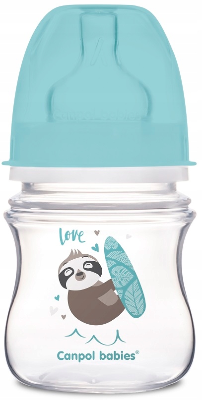 CANPOL BUTELKA ANTYKOLKOWA TOYS 120 ML SMOCZEK 0+