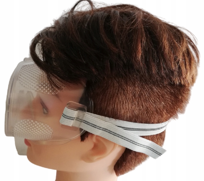 Gogle Gospodarcze Okulary Ochronne Uniwersalne CE Model Gogle Ochronne Bezbarwne CE EN 166