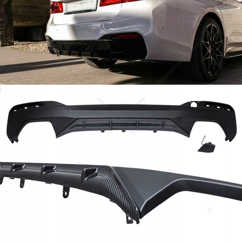 DYFUZOR TYLNY BMW G30 G31 17- M-PERFORMANCE CARBON