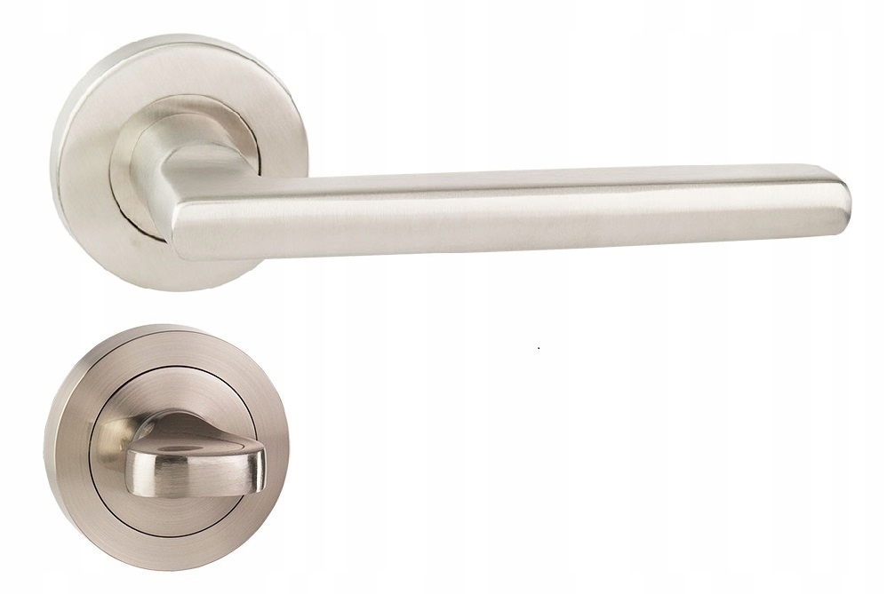 Klika Zen nikl mat s dolními rozetami pro Wc