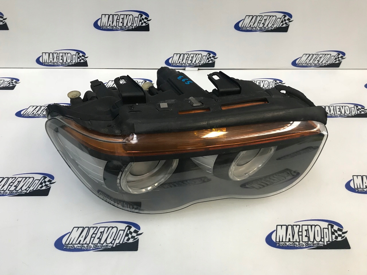 BMW 7 E65 Dynamic Xenon Lampa Przód Skrętna Prawa Producent części BMW OE