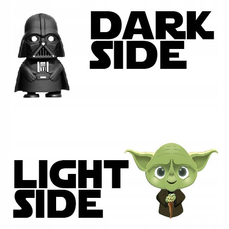 

Naklejka Dark Side Gniazdka kontakt! Star Wars