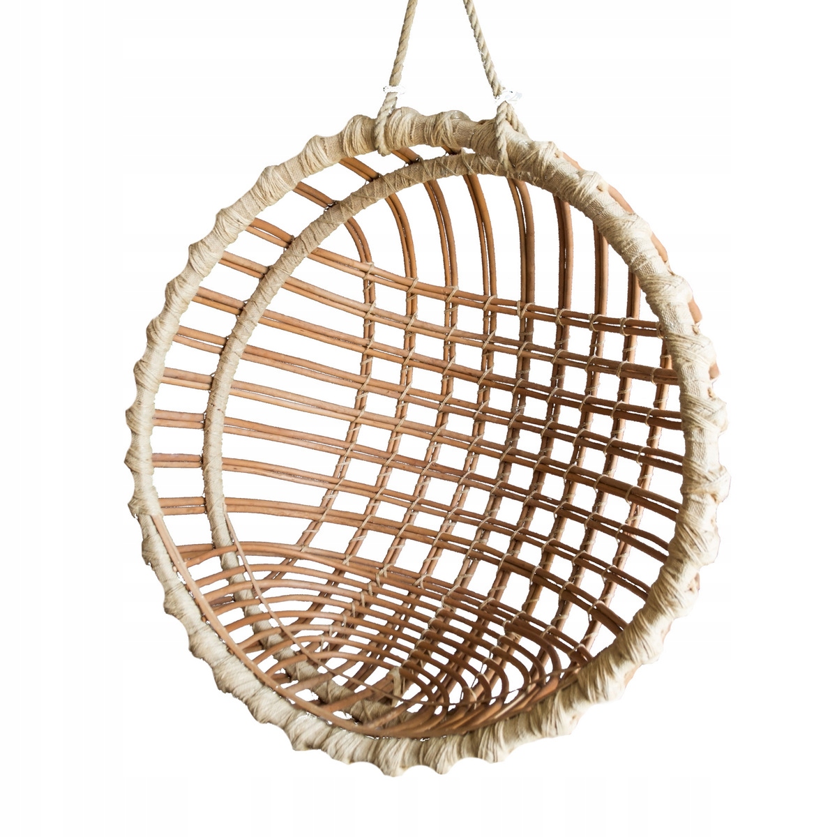 Wiszący fotel bujany wiklinowy owal lub kula PL Kod producenta 0