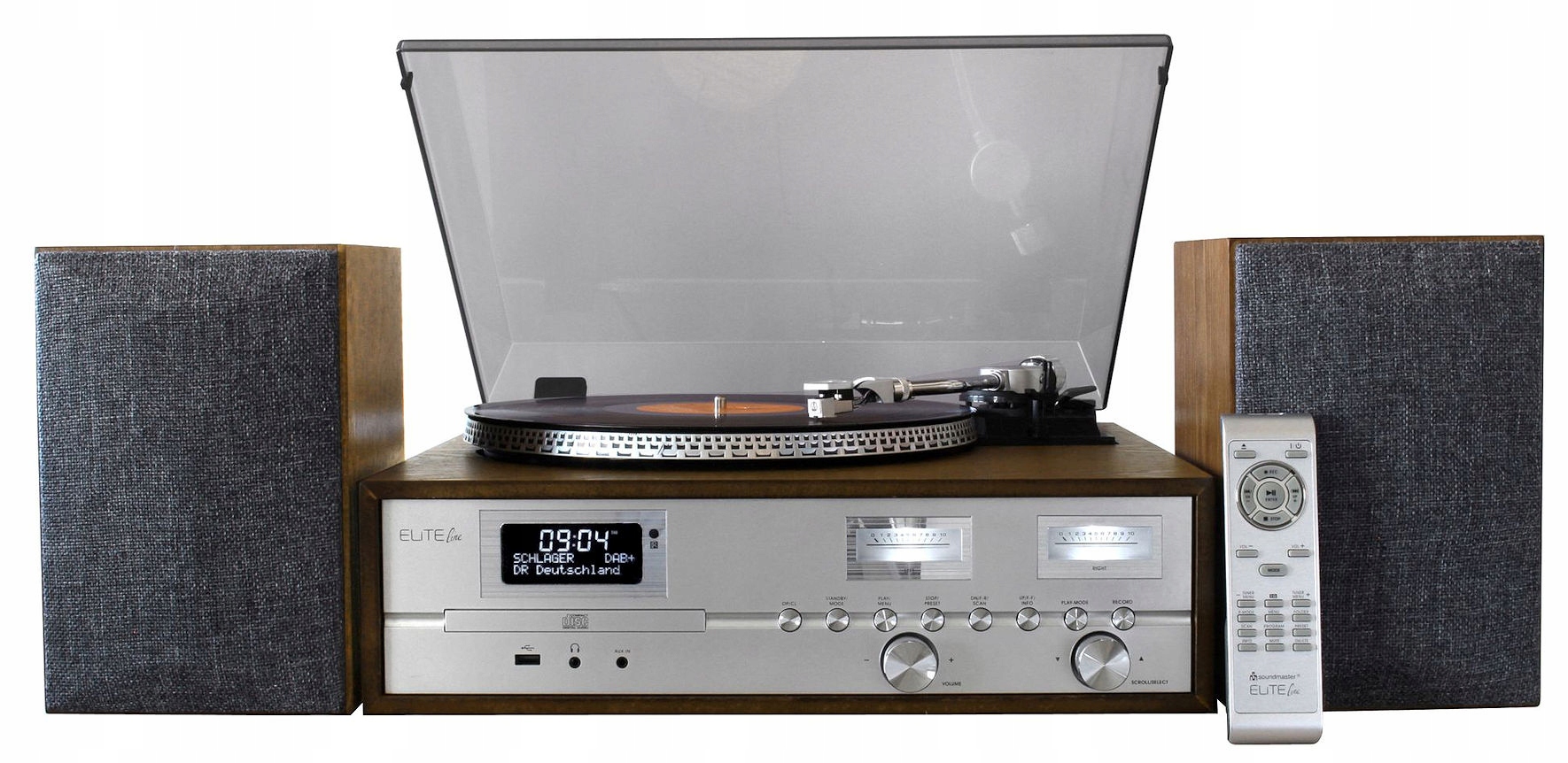 Gramofon wieża Dab CD BLUETOOTH USB RDS Soundmaster PL880 EAN (GTIN) 4005425009245