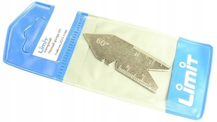 

Wzornik wzorzec sprawdzian gwintów noży Limit 60