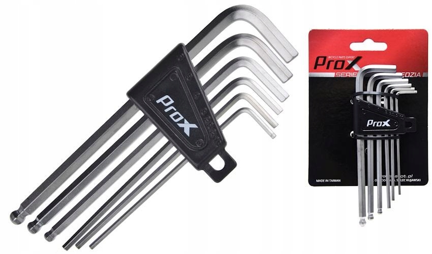 

Prox RC-L7 Klucze Imbusowe Zestaw Imbusy 1,5 - 6