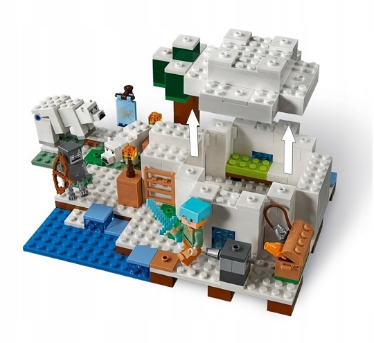 LEGO 21142 MINECRAFT IGLOO NIEDŹWIEDZIA POLARNEGO Marka LEGO
