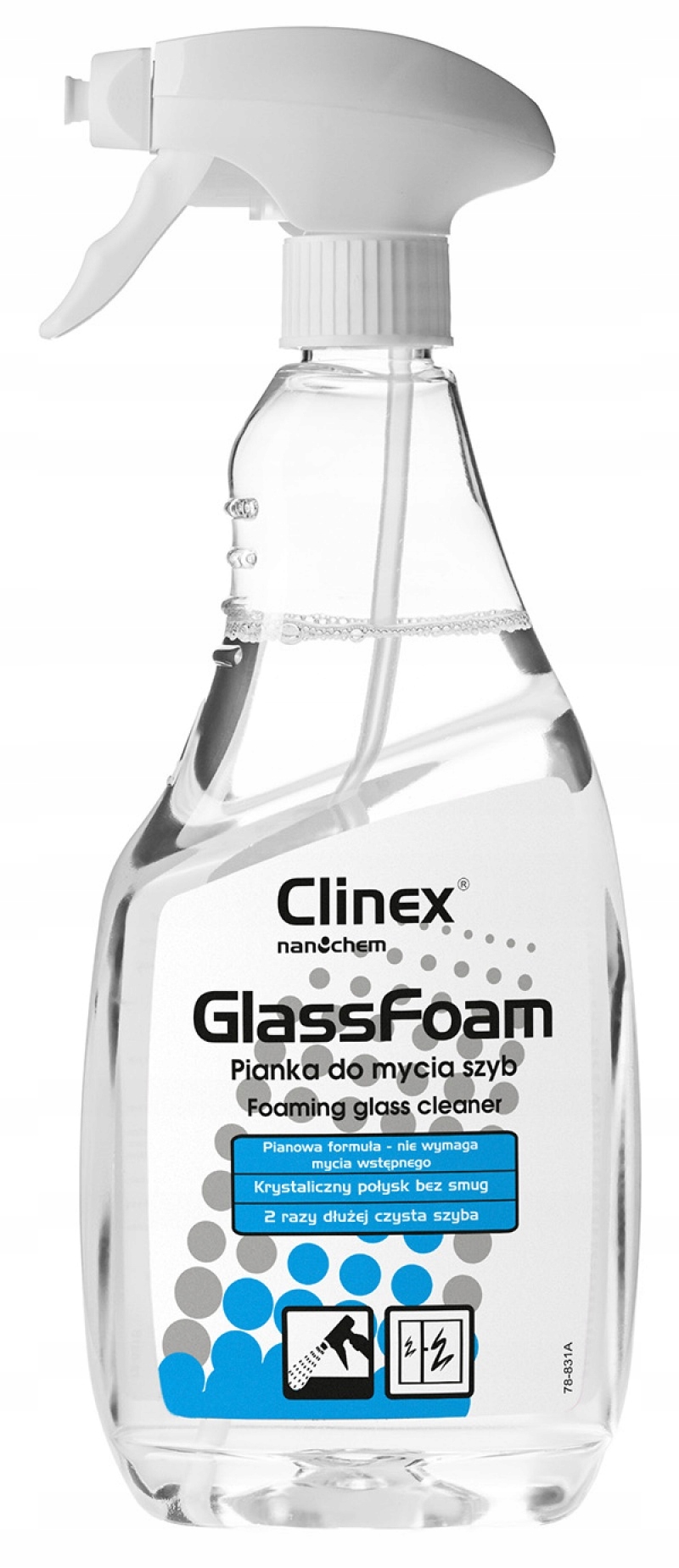 

Pianka Do Mycia Szyb 650ml Glass Foam Clinex
