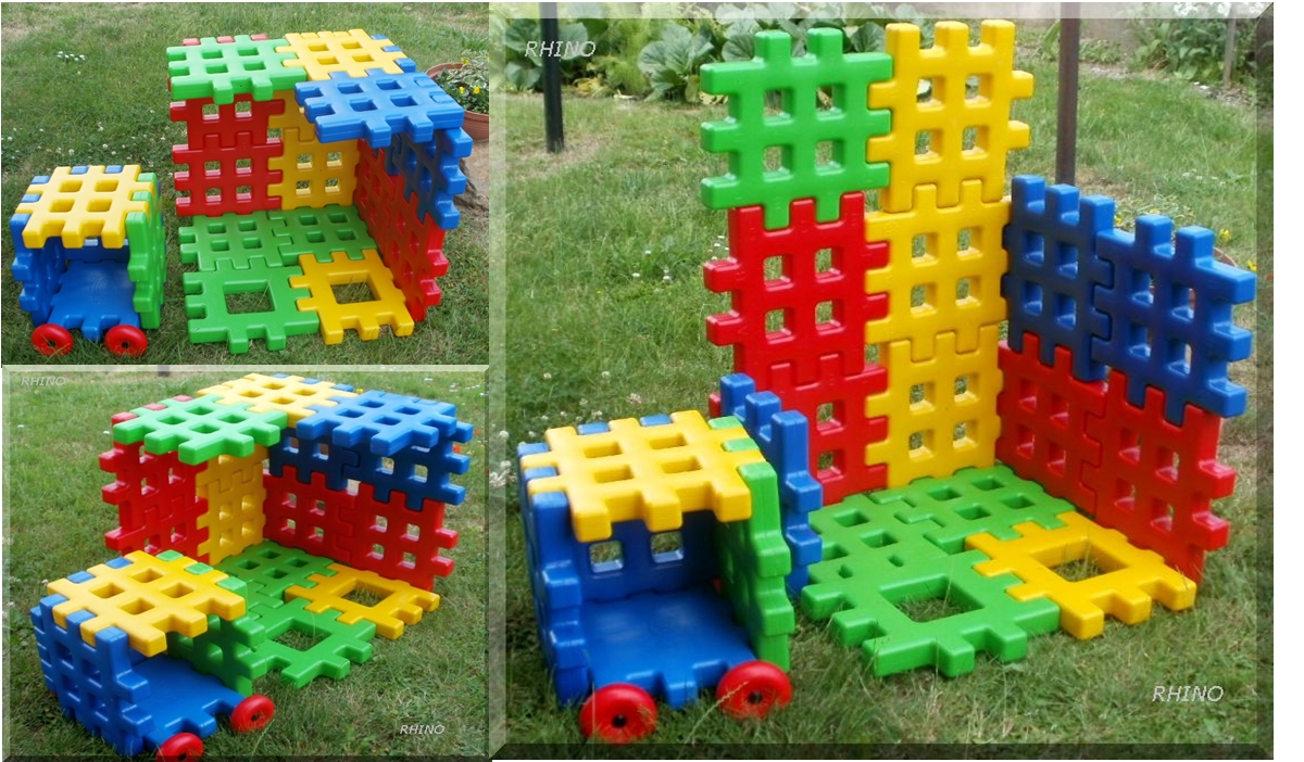 OGROMNE MEGA KLOCKI WAFLE EDUKACYJNE TANIO 35X35 Seria Mega