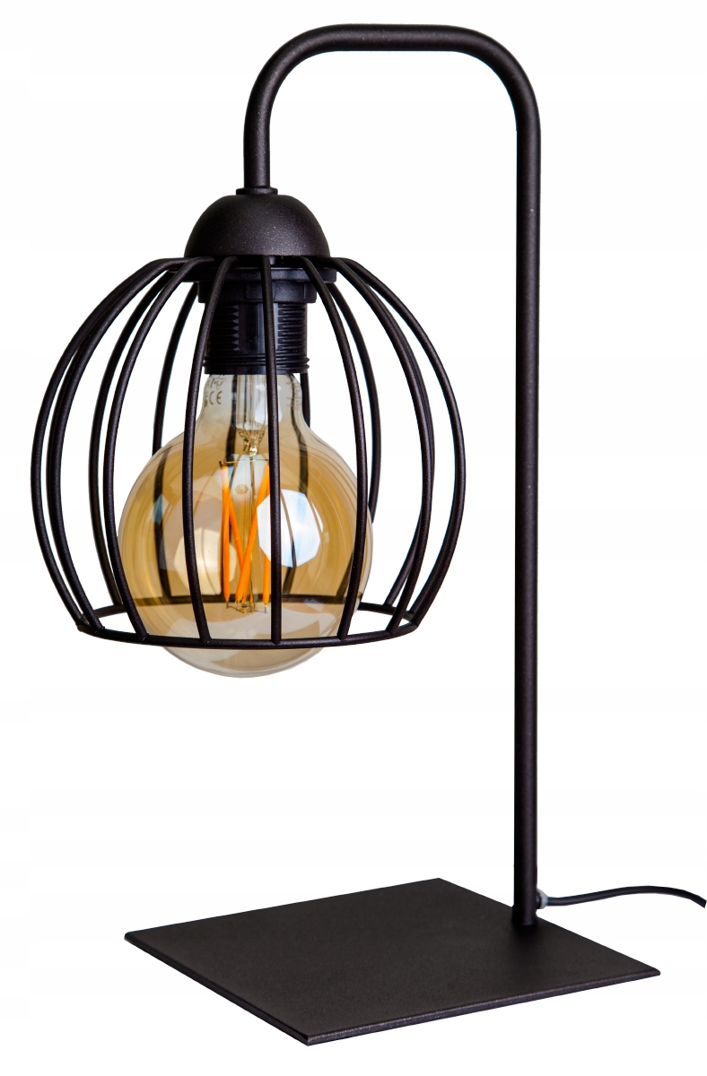 

Lampka Nocna Biurkowa Stołowa Edison Loft Retro