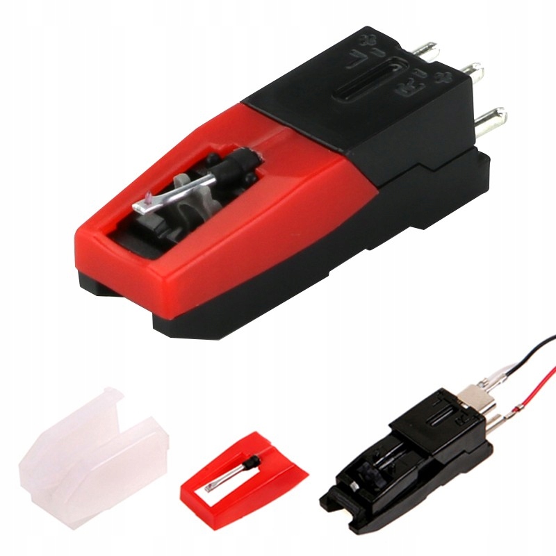 UNIWERSALNA WKŁADKA IGŁA GRAMOFONOWA DO ADAPTERA Mocowanie 1/2