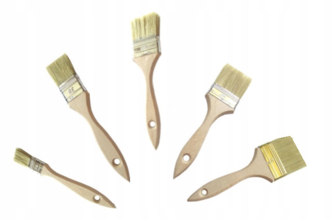 

Zestaw 5 Pędzli Angielskie 25 36 50 63 76 MM Pl