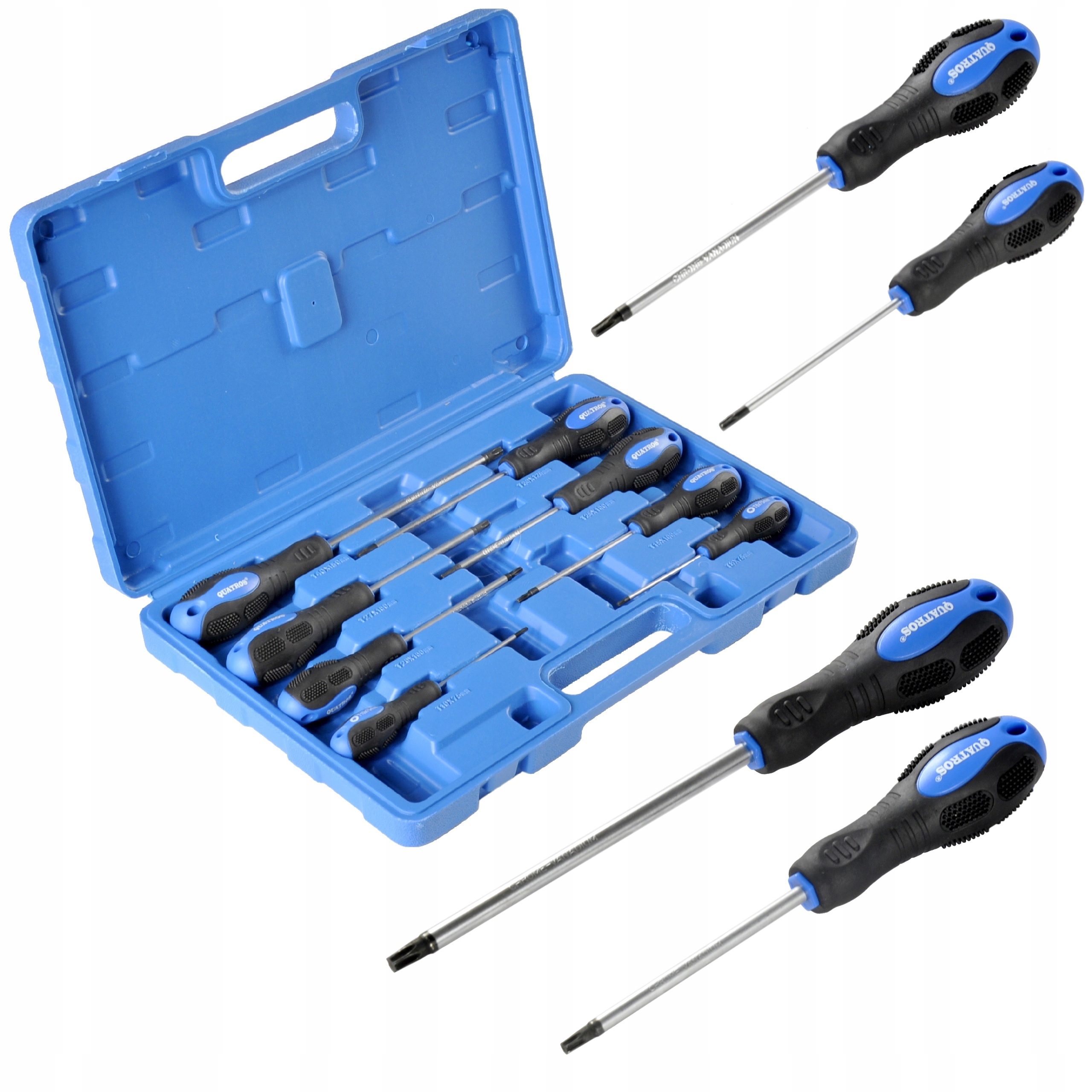 

Wkrętaki Torx Zestaw Wkrętaków Torxy 8SZT T8-T40