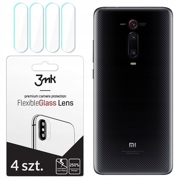 

Szkło Flexi 3MK Na Aparat Xiaomi MI 9T Pro - 4 szt
