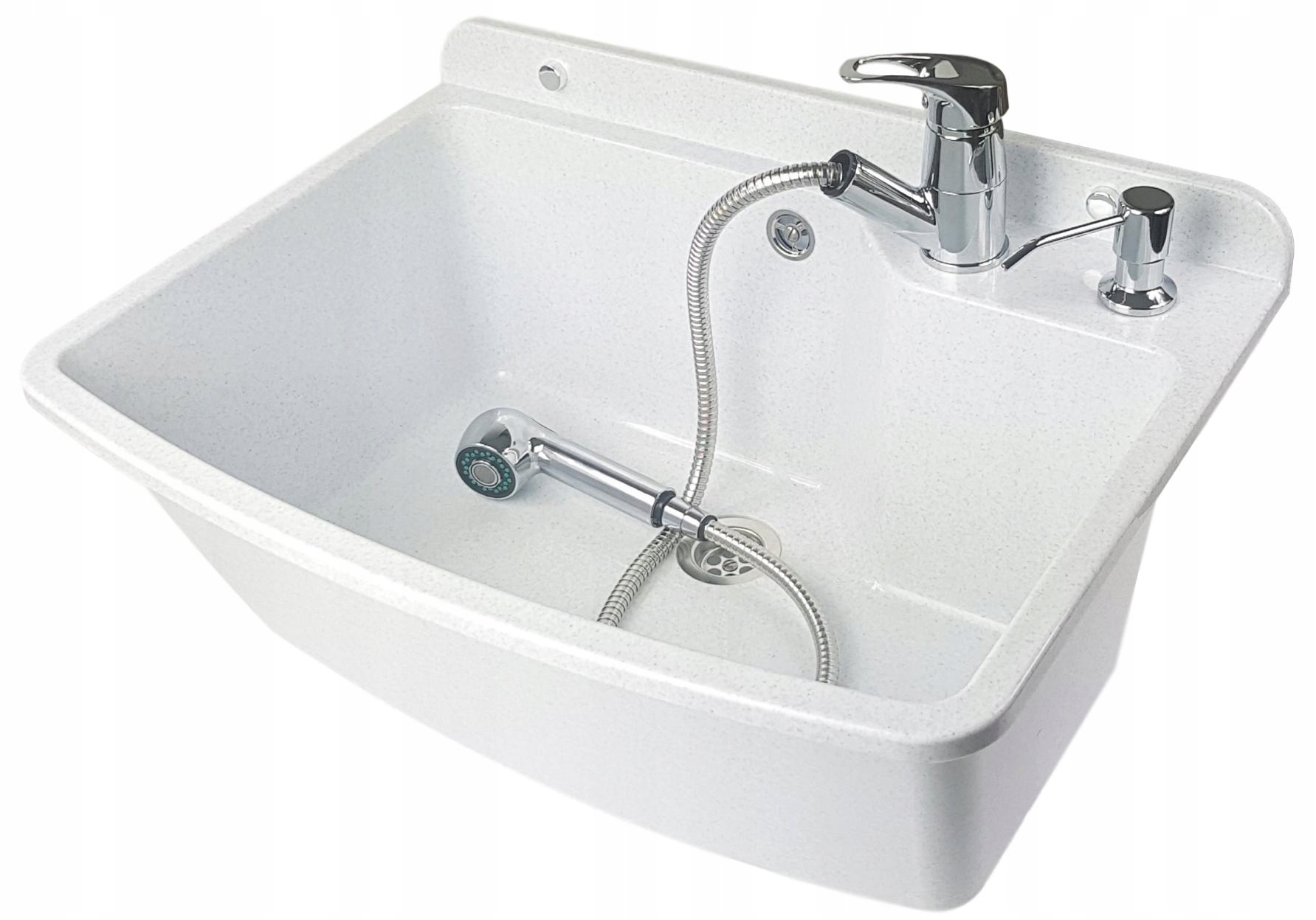 ZLEWOZMYWAK ZLEW GOSPODARCZY bateria GRATIS dozownik Komora gospodarcza Marka Zelvo