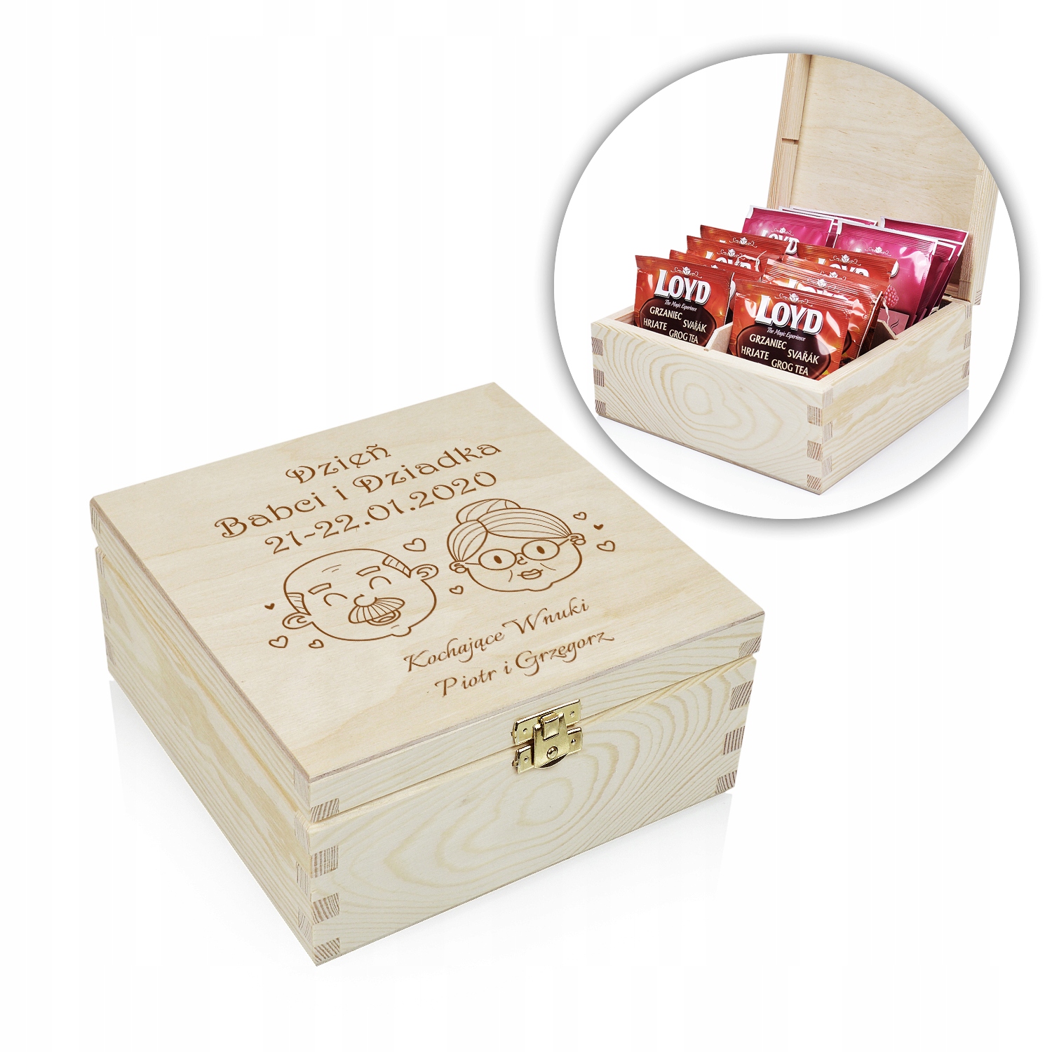 

Herbaciarka Dzień Babci i Dziadka Grawer