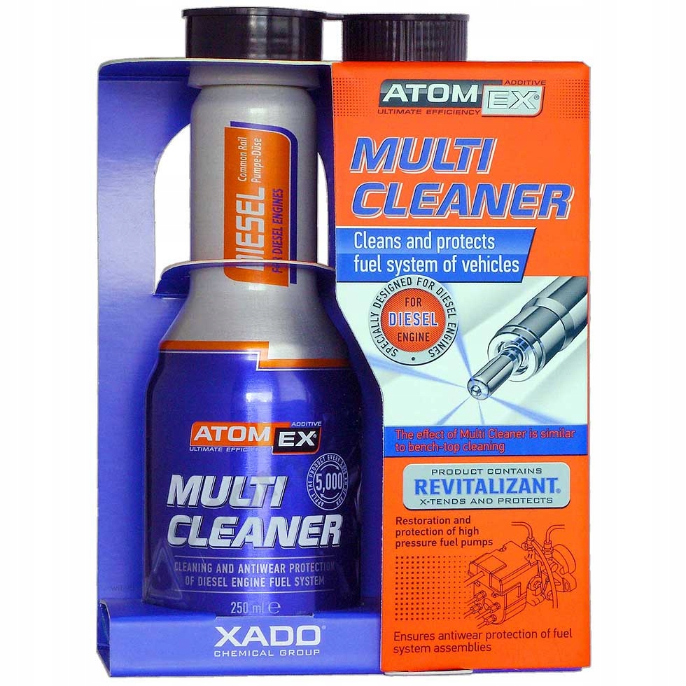 

Xado Multi Cleaner z REWitalizantem wtryski diesel