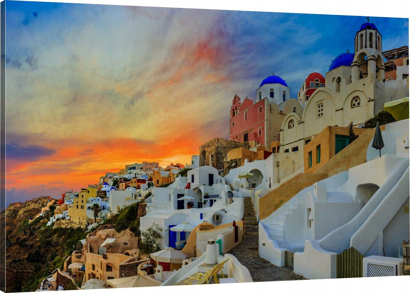 

Obraz Na Płótnie Grecja Santorini 90x60 800 Wzorów
