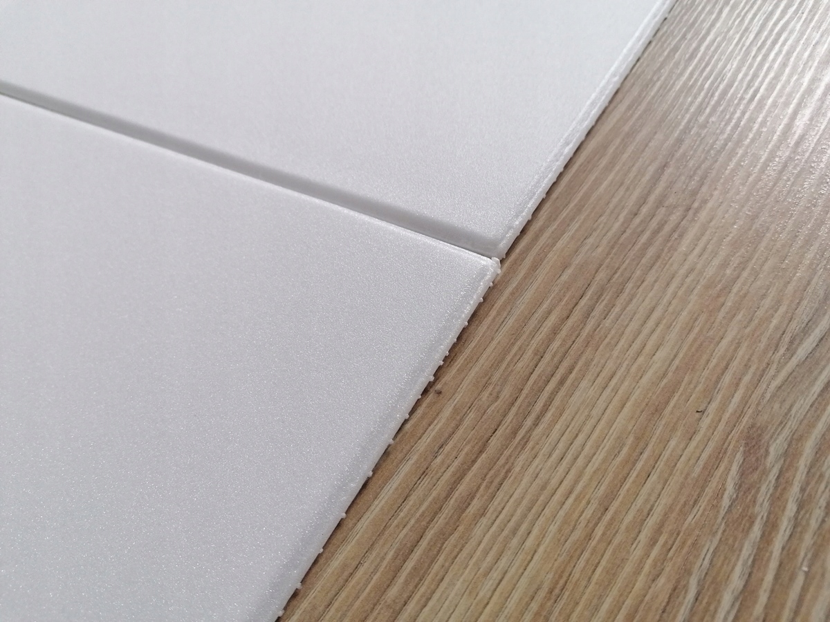 BIAŁE GŁADKIE KASETONY NA SUFIT , BEZ WZORU 0814 Długość 50 cm