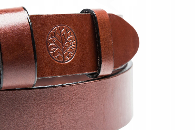 PASEK SKÓRZANY MĘSKI BETLEWSKI DO SPODNI SKÓRA 85 Model LIC35-0