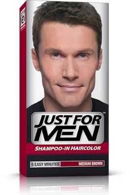 

Just For Men Odsiwiacz H-35 Średni Brąz