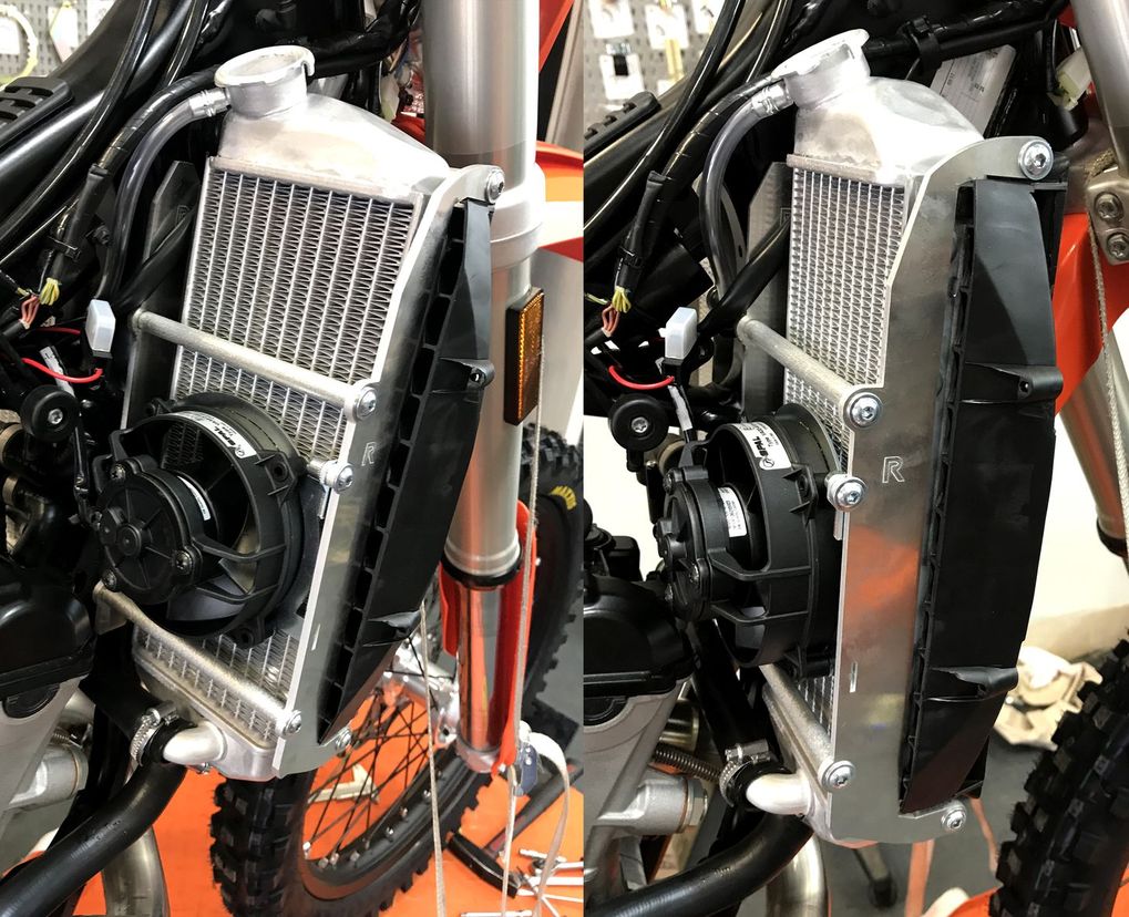 Kryt chladiča ventilátor Ktm Sxf 250/350/450 17-