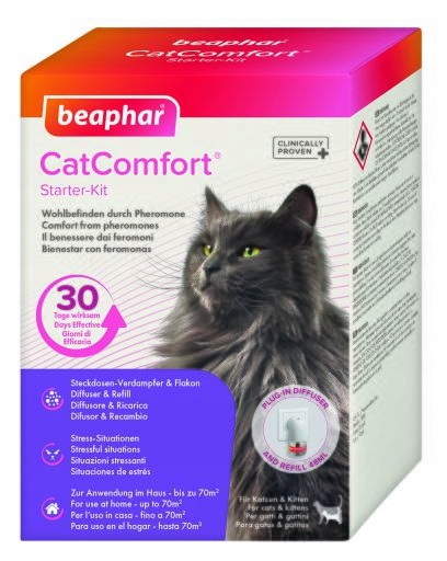 Beaphar kitty mlieko CatComfort difúzor+48ml feromón nahradenie MAČKA