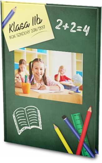 Foto-książka szkolna Foto-album A4 pion 60 st REALIZACJA 5 DNI fotoksiazka