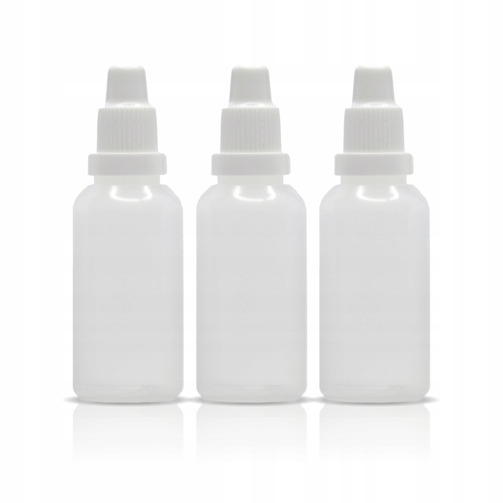 

Zestaw 3 x butelka 30 ml dozownik nakrętka