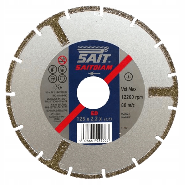 

Tarcza Diamentowa Saitdiam Do Ciecia Marmuru 125MM