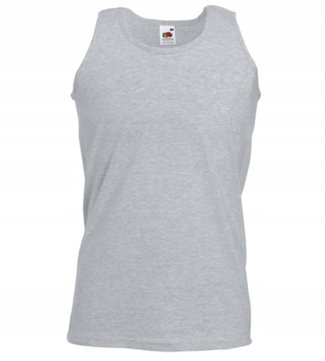 

Fruit Koszulka Bez Rękawów Athletic Vest Grey L