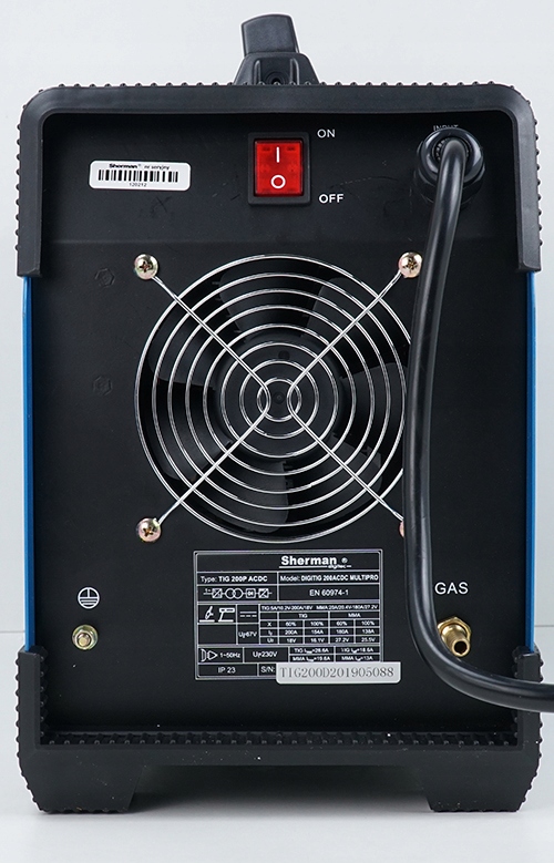 Spawarka 2w1 inwertorowa TIG 200 AC DC MMA HF 200A Model Sherman DIGITIG 200 AC/DC MULTIPRO