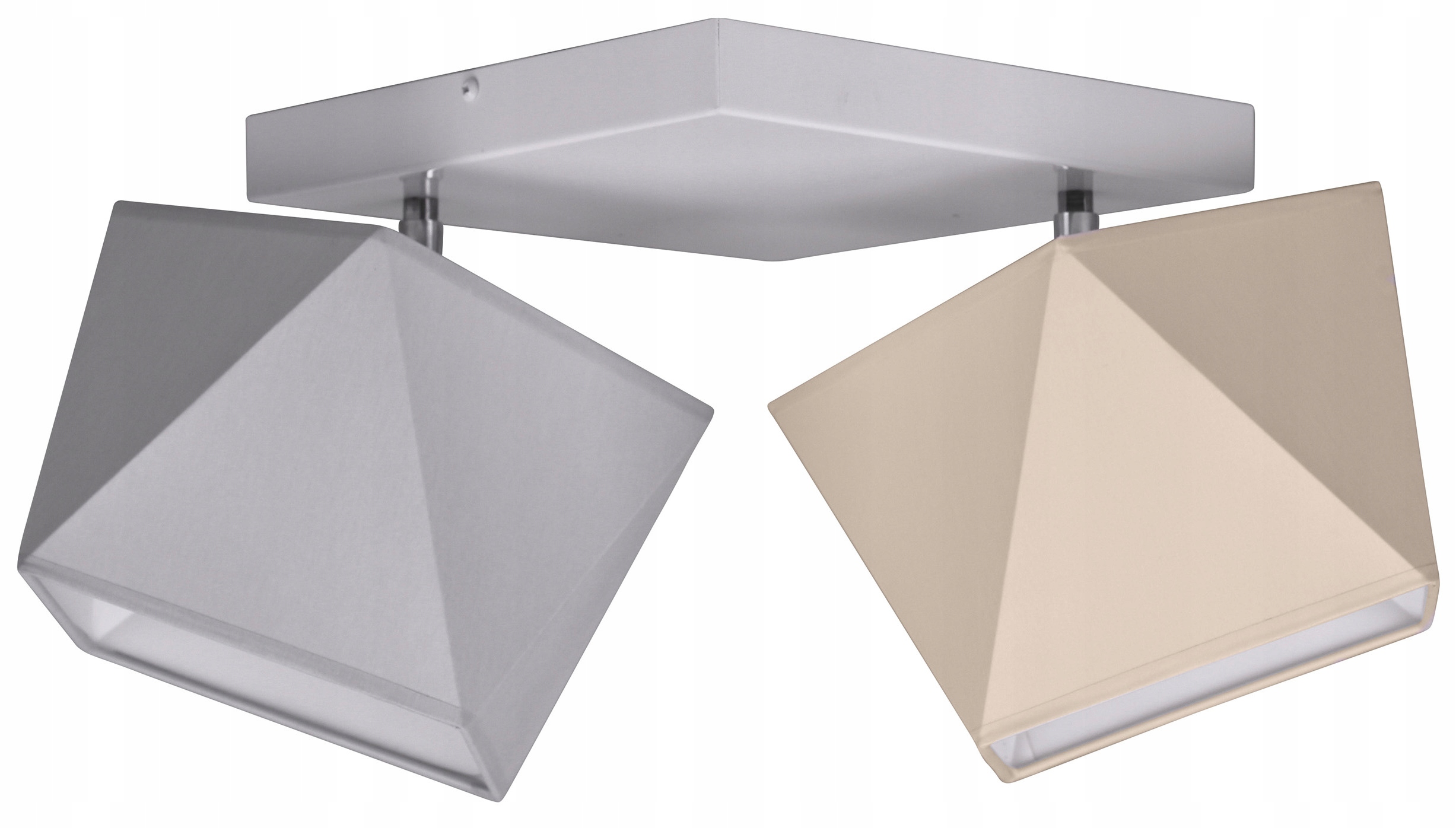 LAMPA WISZĄCA SUFITOWA ŻYRANDOL PLAFON DIAMENT LED Szerokość produktu 60 cm