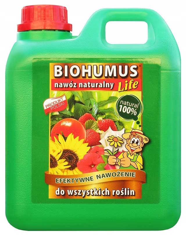 

Biohumus Nawóz Naturalny Do Wszystkich Roślin 2L