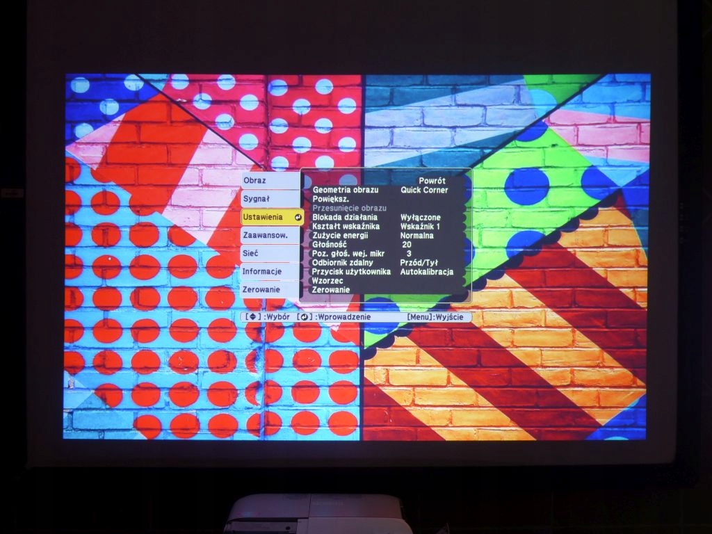 PROJEKTOR RZUTNIK INTERAKTYWNY EPSON EB-475Wi HDMI Żywotność lampy w trybie ekonomicznym 5000 h