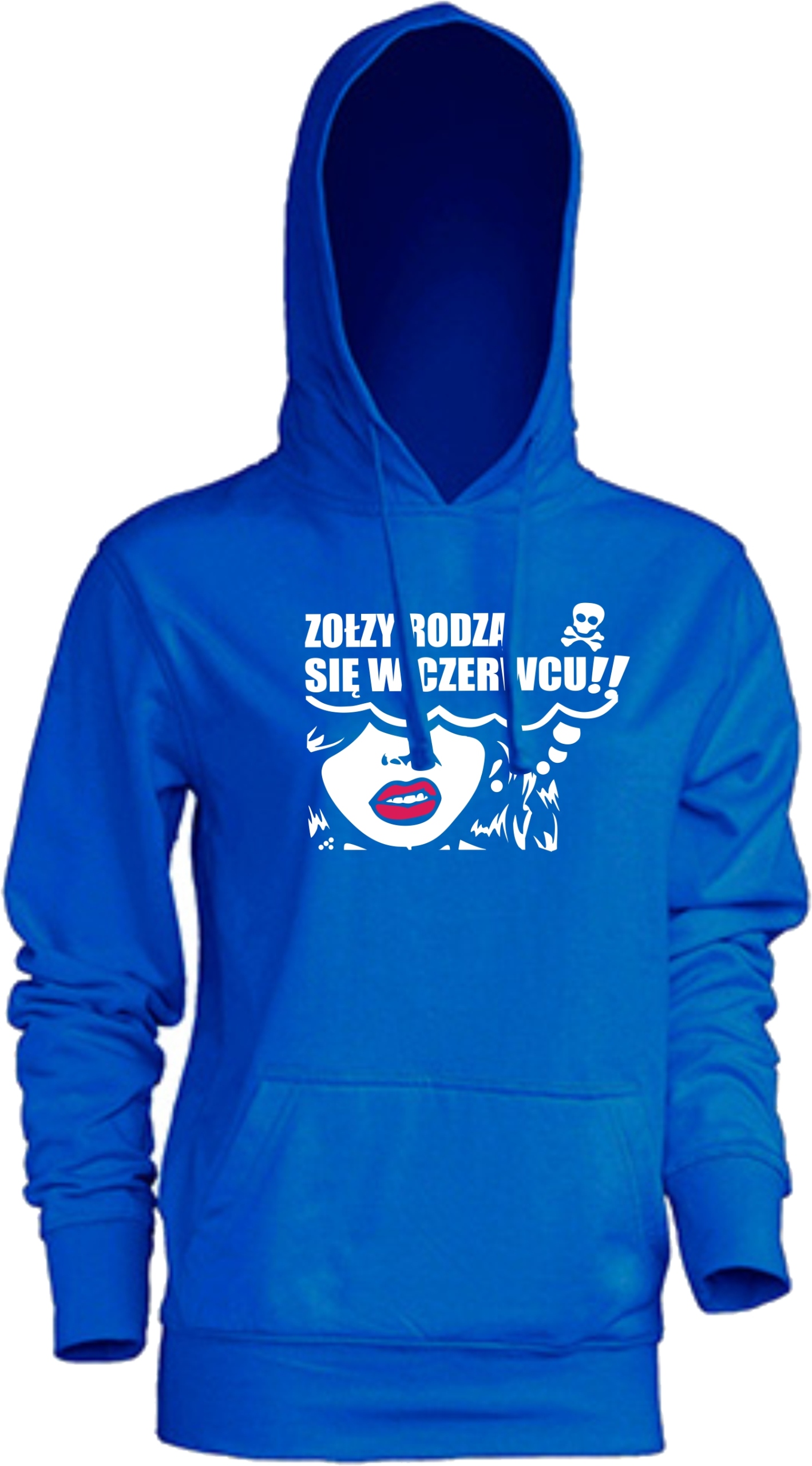 

Bluza Śmieszny Nadruk Zołzy rodzą się w Czerwcu